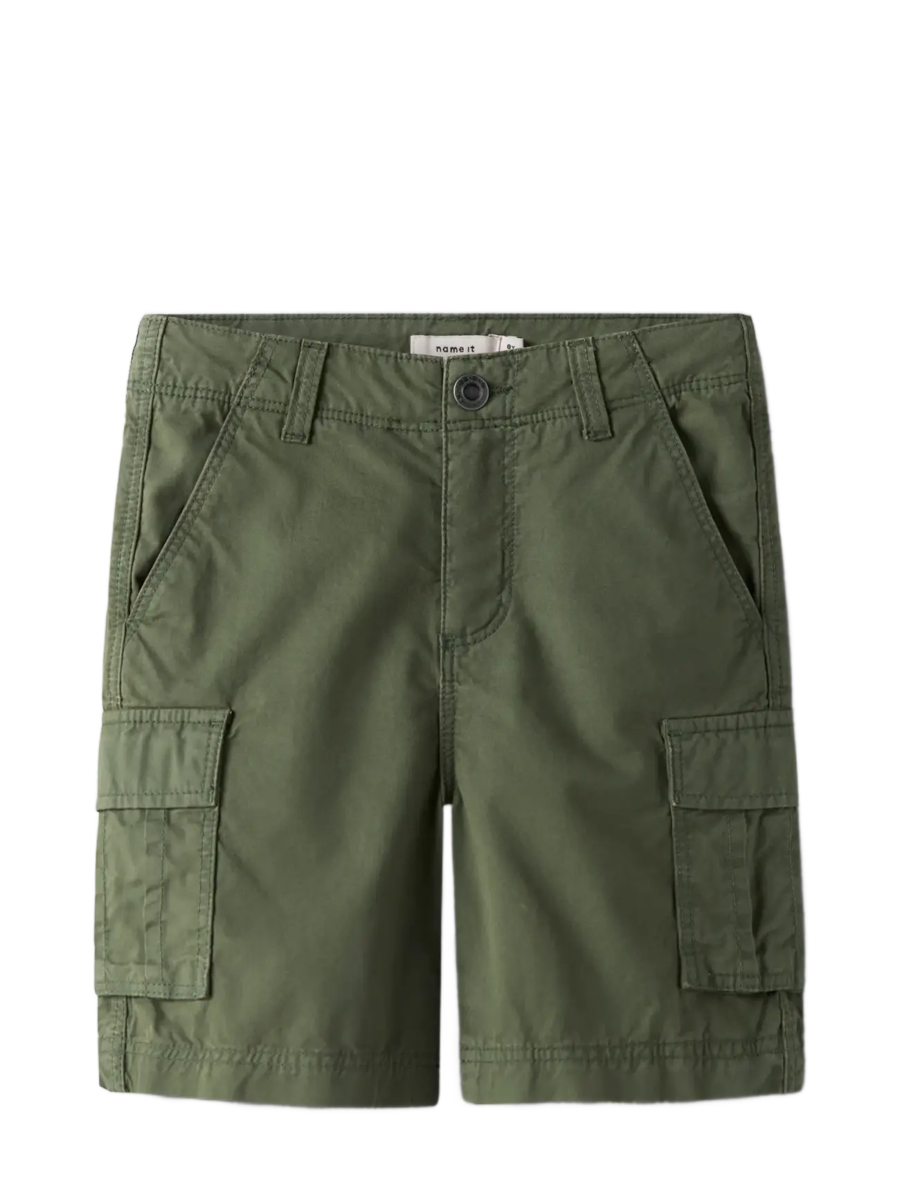 name it - NKMRYAN STRAIGHT CARGO SHORTS 1060-DN TB - cargo shorts - olivine - 2