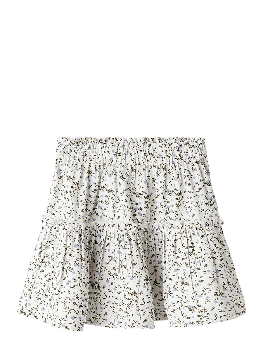 name it - NMFJOLLY SKIRT - Īsi svārki - star white - 0
