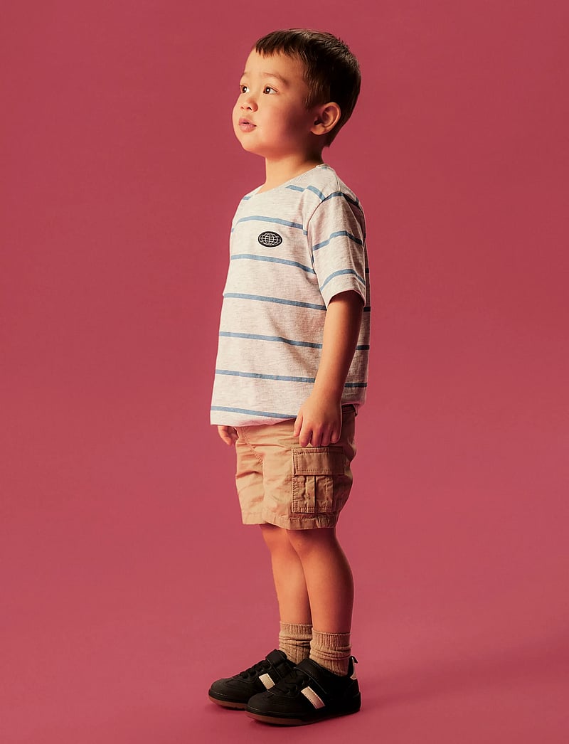 name it - NMMRYAN STRAIGHT CARGO SHORTS 1060-DN TB - cargo shorts - aluminium - 3