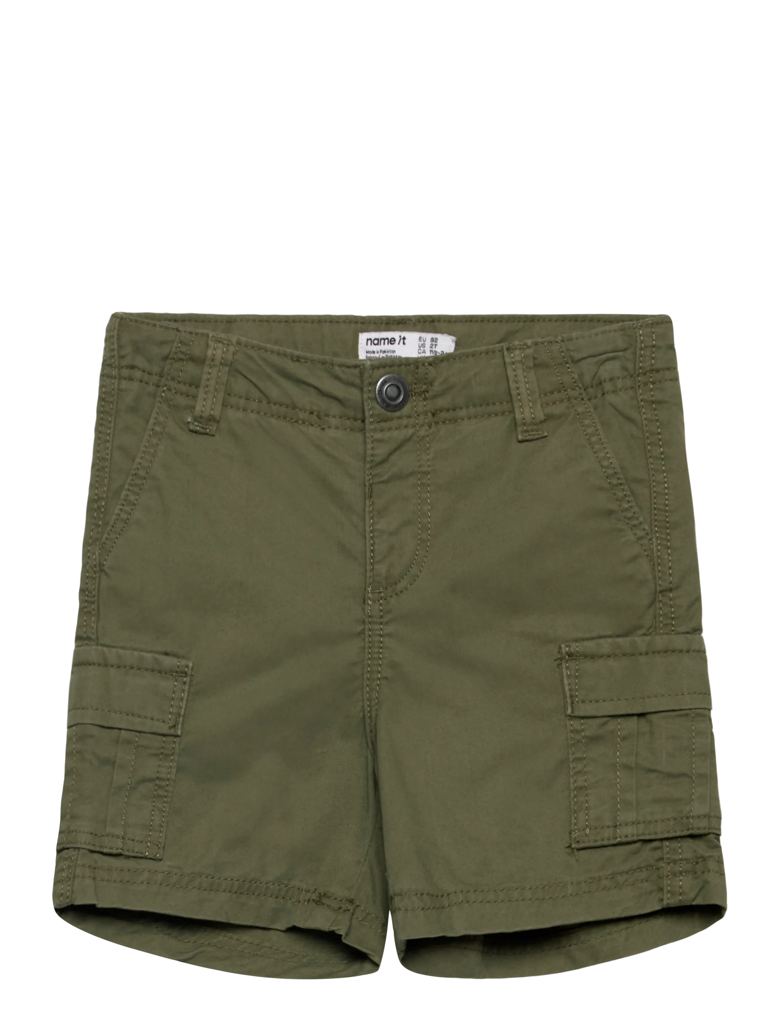 name it NMMRYAN STRAIGHT CARGO SHORTS 1060-DN TB - Kläder - OLIVINE / khaki/green