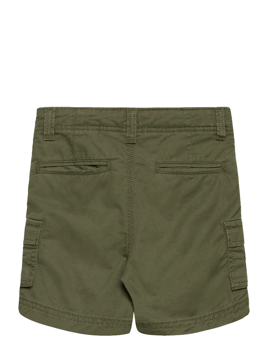 name it - NMMRYAN STRAIGHT CARGO SHORTS 1060-DN TB - cargo shorts - olivine - 1