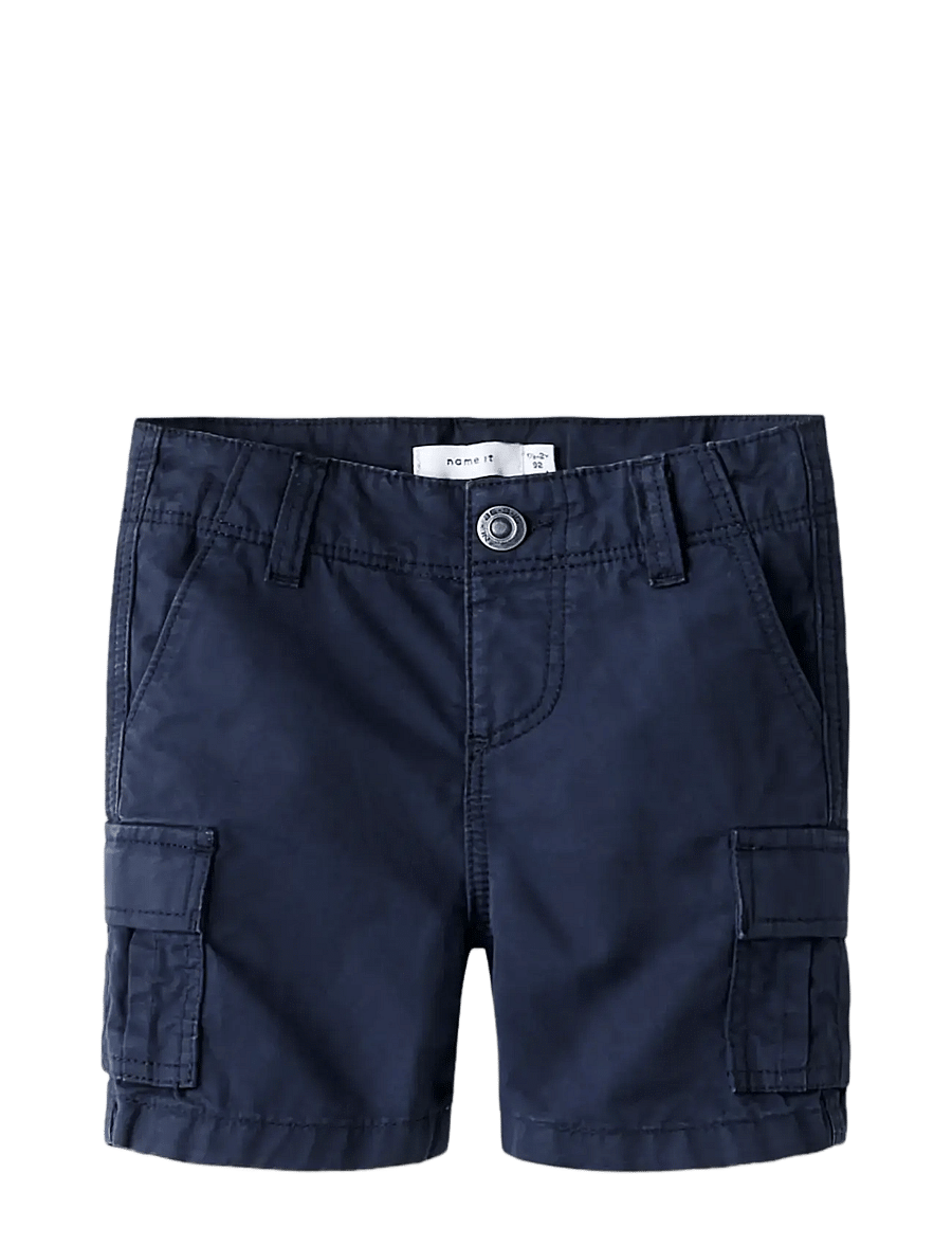 name it - NMMRYAN STRAIGHT CARGO SHORTS 1060-DN TB - cargo shorts - salute - 2