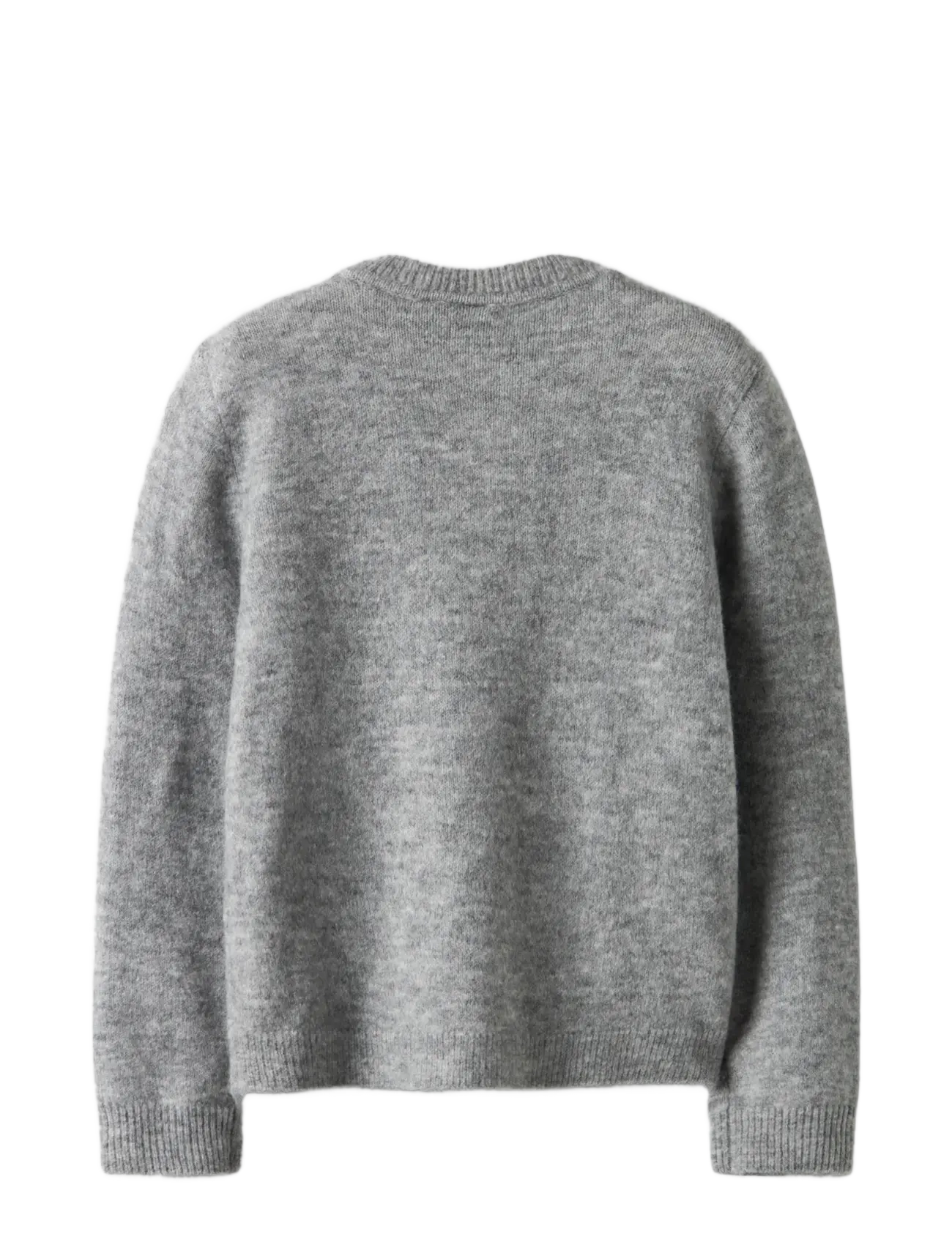 name it - NKFTIKA LS KNIT CARD - kardiganid - grey melange - 1