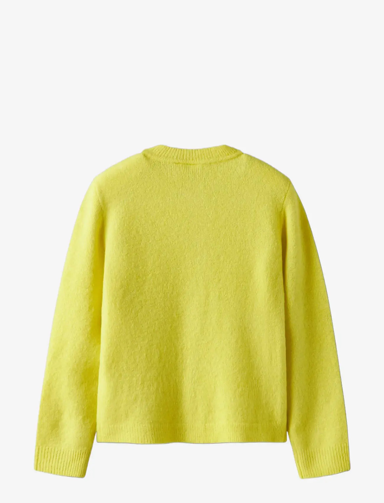 name it - NKFTIKA LS KNIT CARD - cardigans - yellow plum - 2