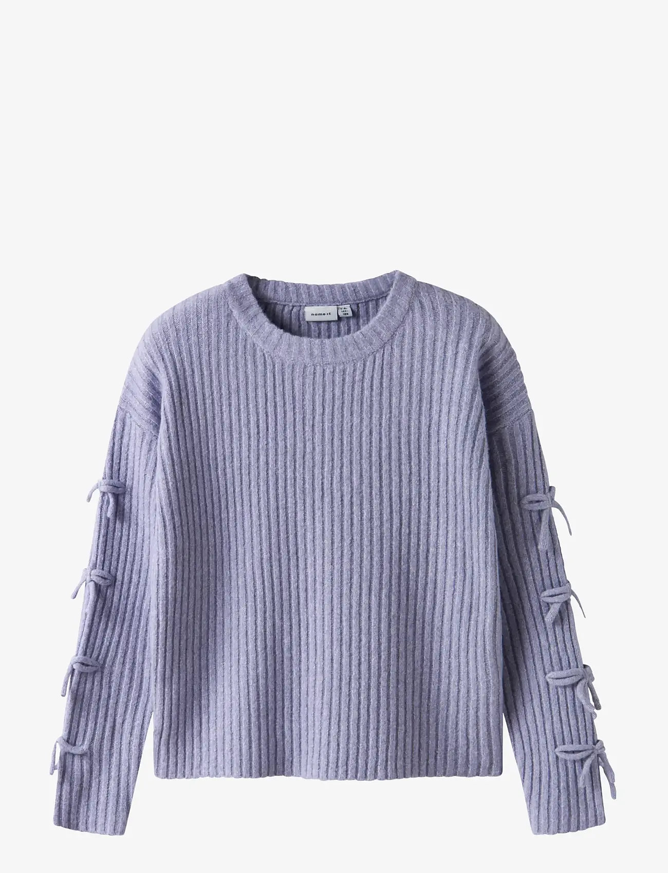 name it - NKFTARIN LS KNIT - trøjer - lavender gray - 1