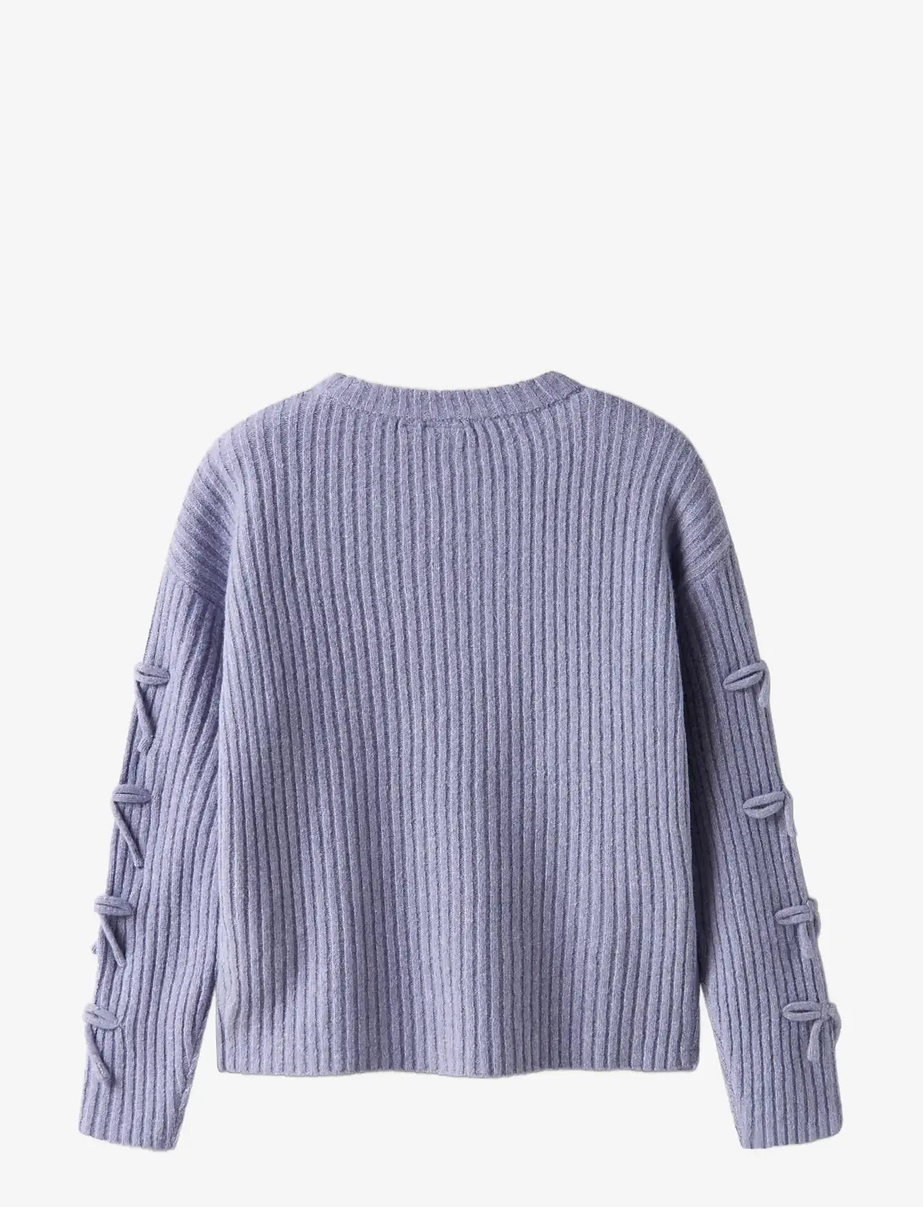 name it - NKFTARIN LS KNIT - trøjer - lavender gray - 2