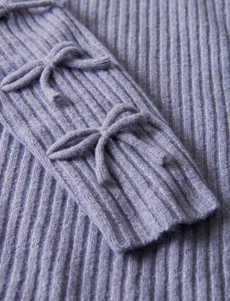 name it - NKFTARIN LS KNIT - pullover - lavender gray - 3