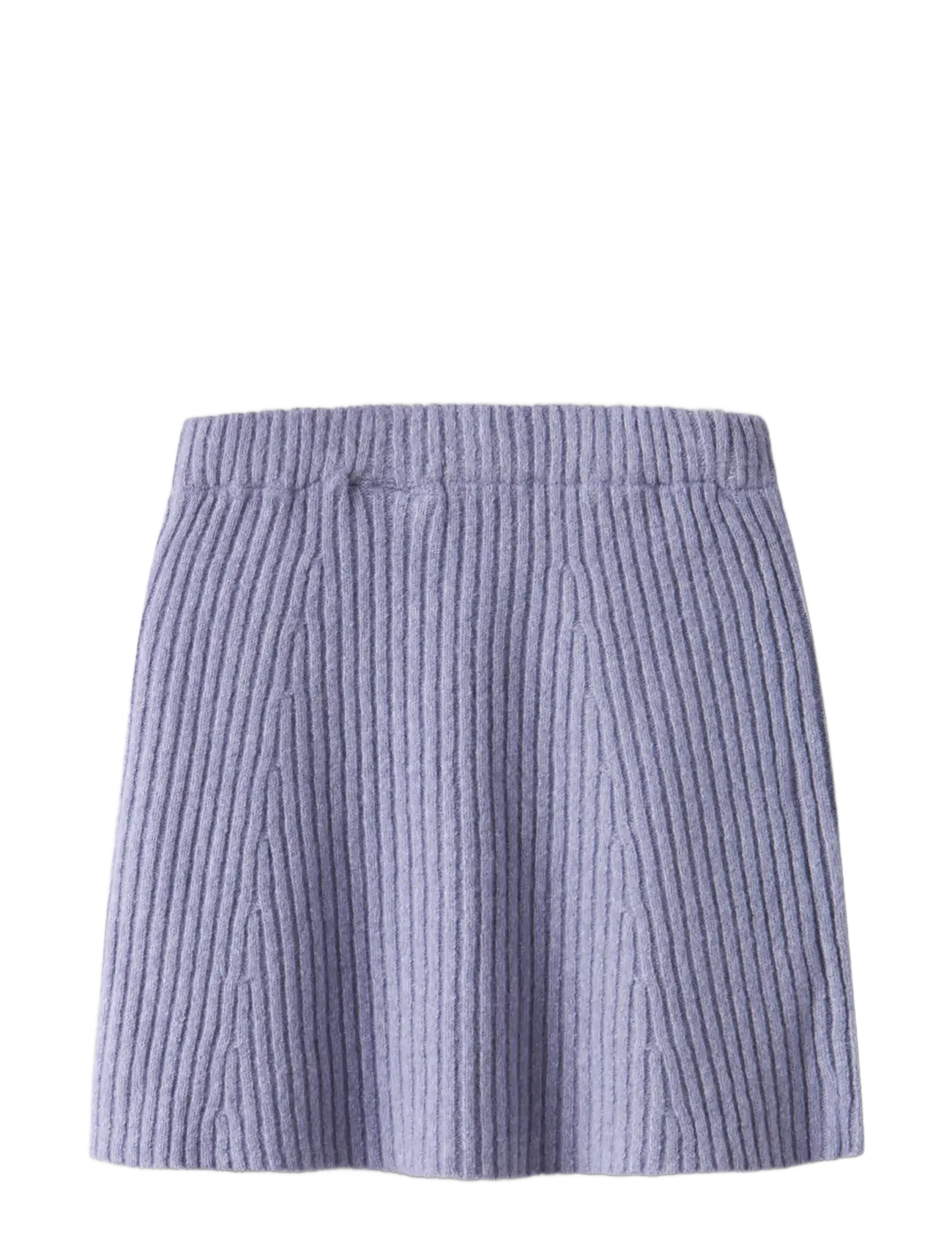 name it - NKFTARIN KNIT SKIRT - korta kjolar - lavender gray - 1
