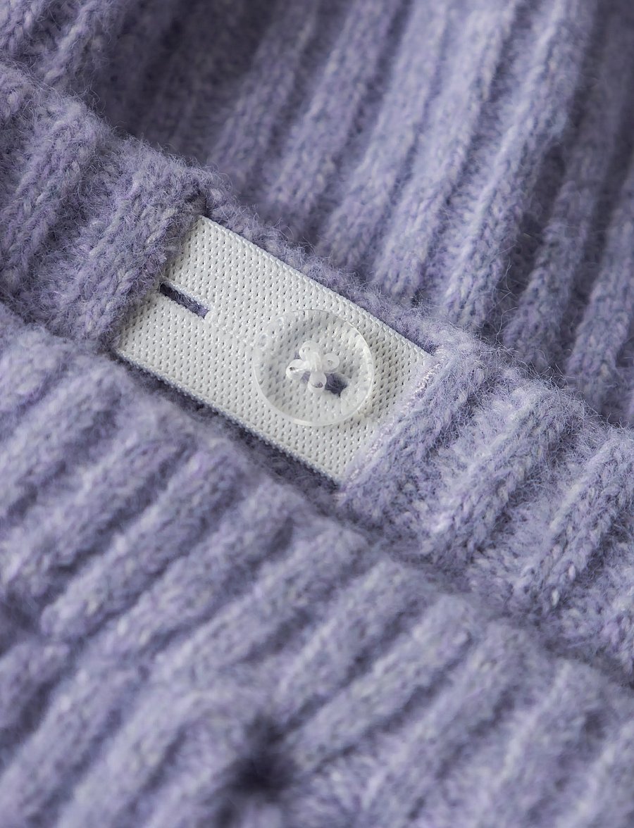 name it - NKFTARIN KNIT SKIRT - korta kjolar - lavender gray - 5