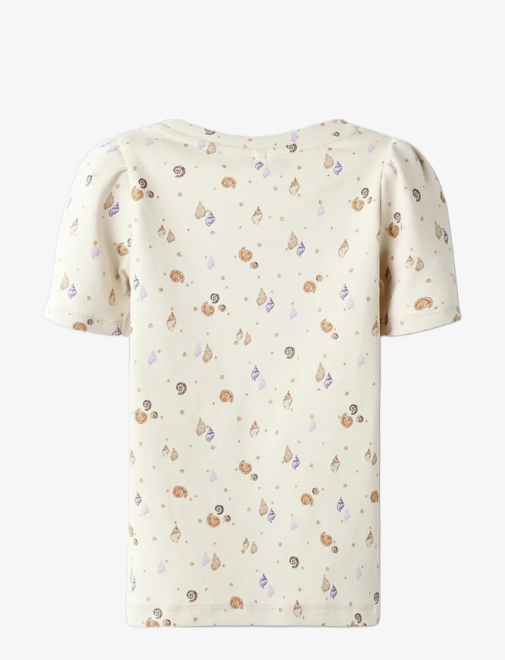 name it - NMFHILINE SS SLIM TOP - kurzärmelige - sandshell - 1