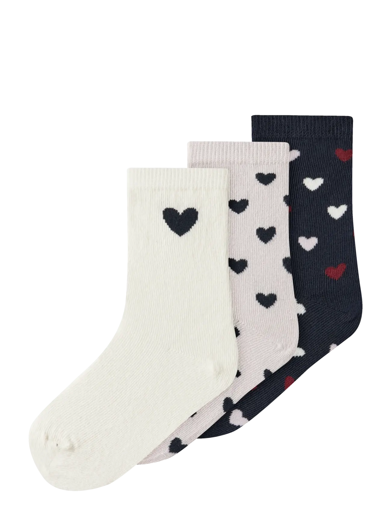 name it NMFTUA 3P SOCK - Socks & Tights - LIGHT GREY MELANGE / multi