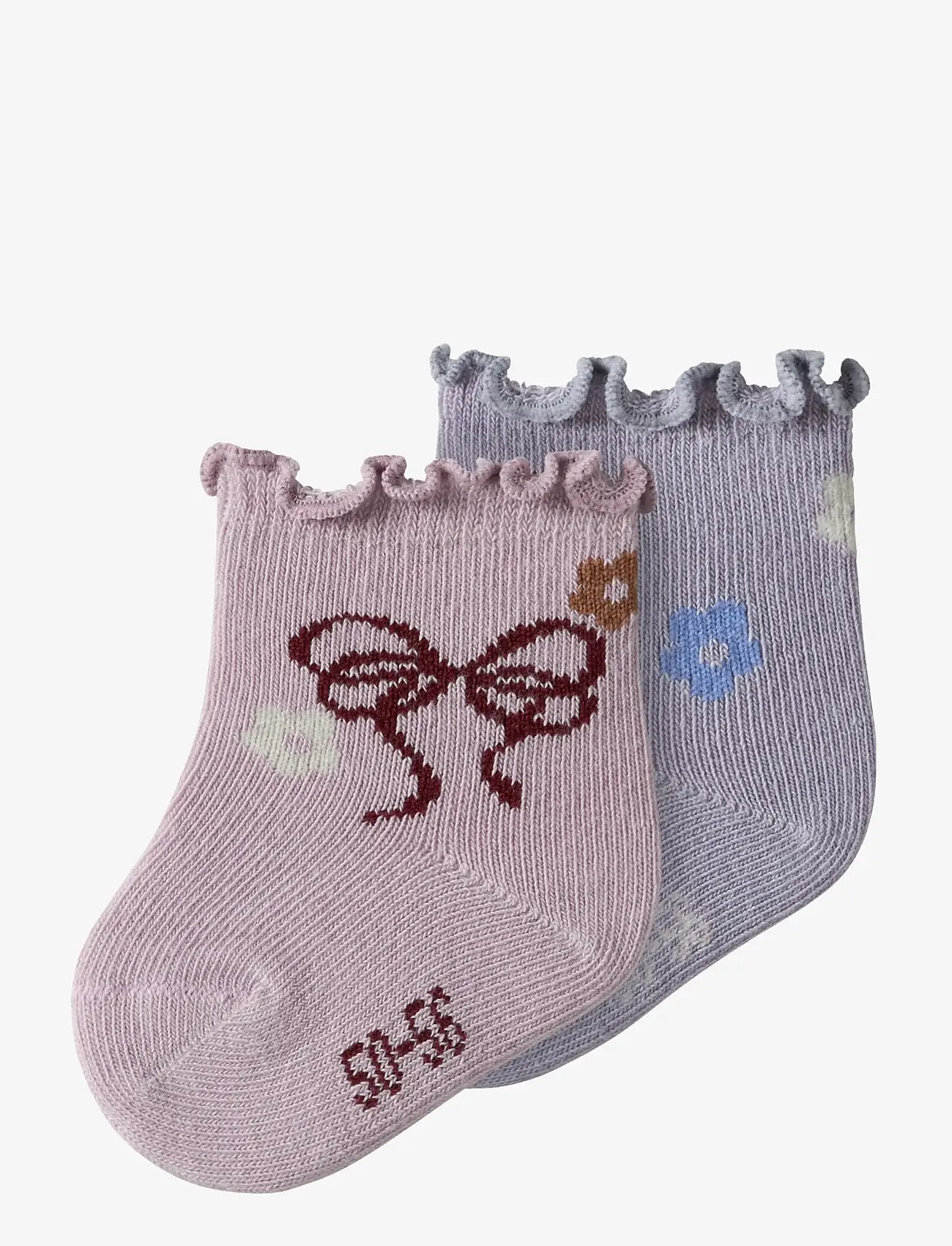 name it - NBFTILLIE 2P SOCK - gode sommertilbud - lavender gray - 1