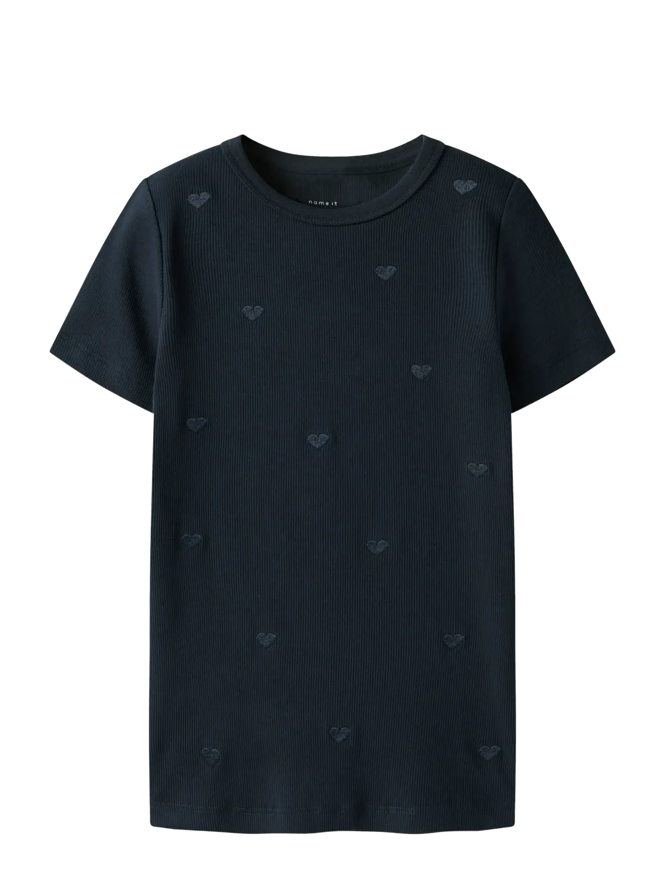 name it NMFNAKAL SS SLIM TOP NOOS - Skjorter - DARK SAPPHIRE / navy