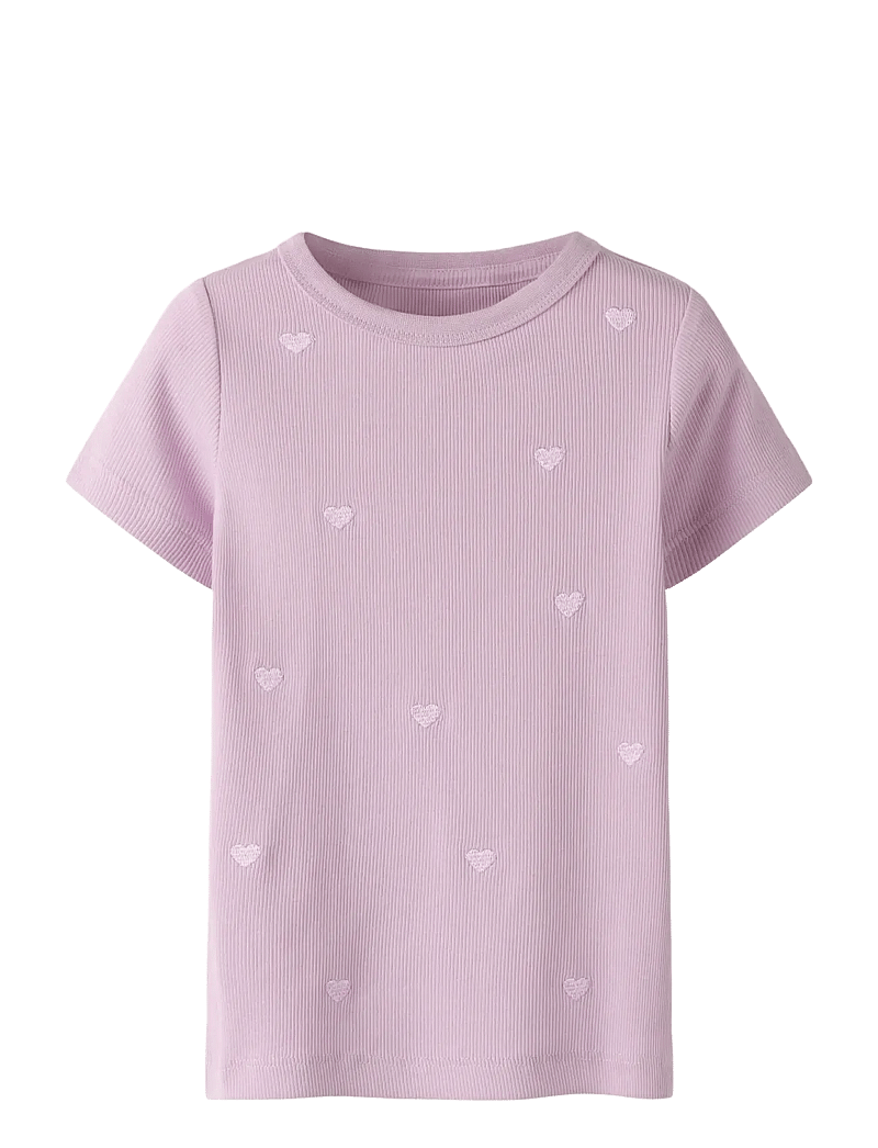 name it - NMFNAKAL SS SLIM TOP NOOS - short-sleeved shirts - fragrant lilac - 0