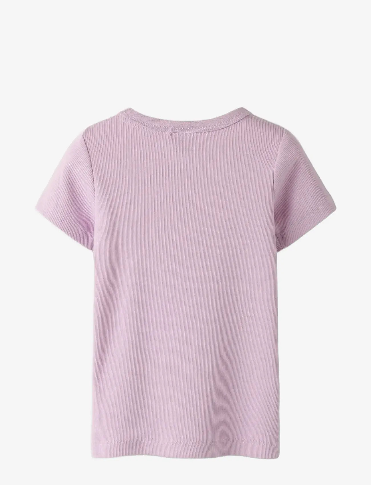 name it - NMFNAKAL SS SLIM TOP NOOS - kortärmade skjortor - fragrant lilac - 1