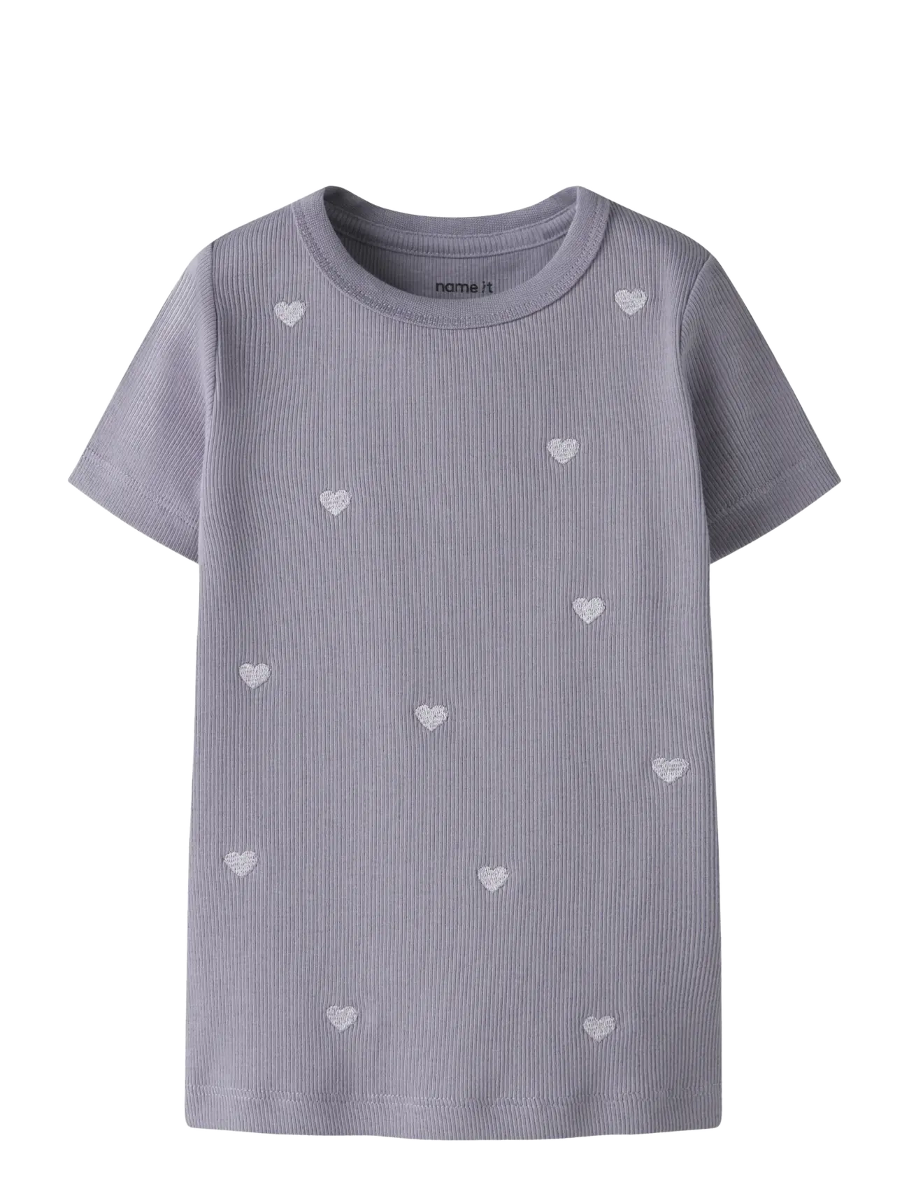 name it NMFNAKAL SS SLIM TOP NOOS - Vaata kõiki - LAVENDER GRAY / purple