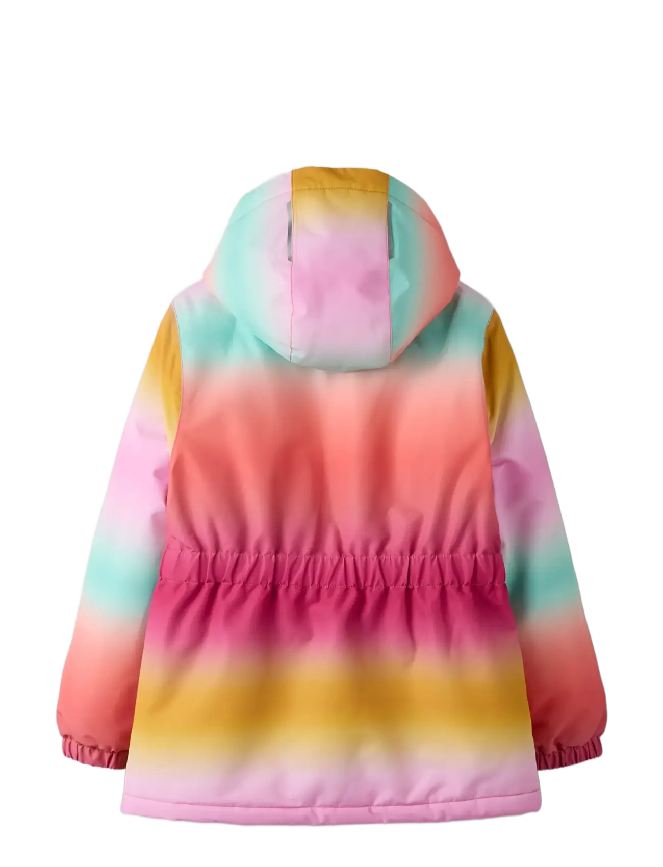 name it - NKFPSNOW10 JACKET AOP FO - parkas - rosebloom - 2