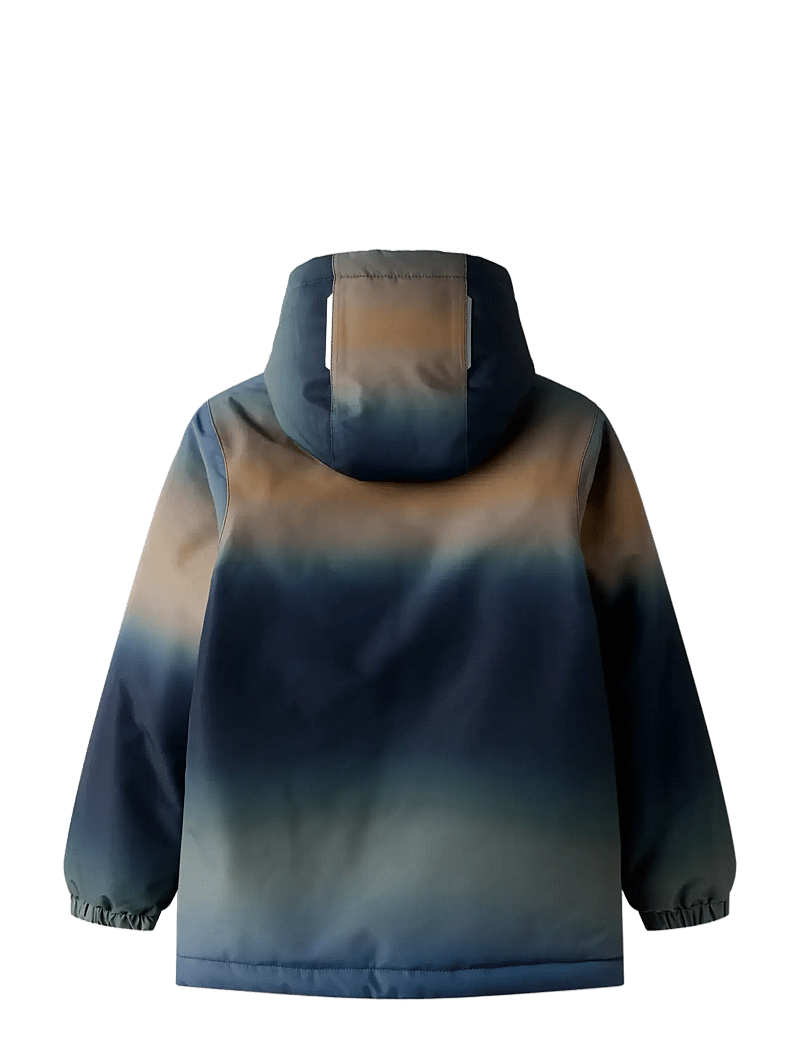 name it - NKMPSNOW10 JACKET AOP FO - vinterjakker - dark sapphire - 2