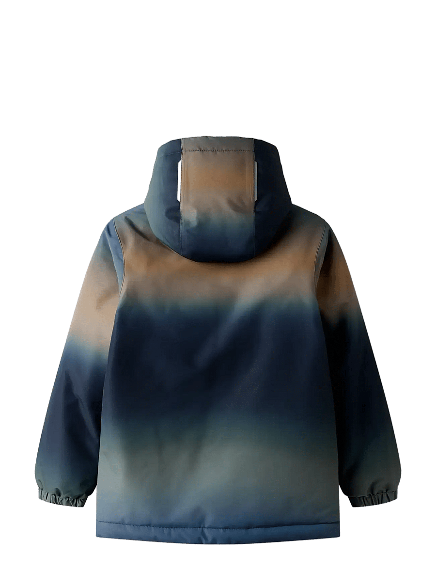 name it - NKMPSNOW10 JACKET AOP FO - talvitakki - dark sapphire - 2