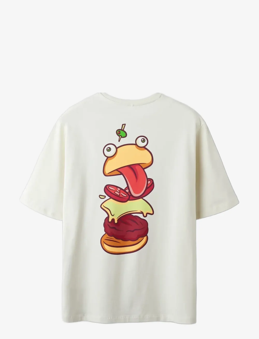 name it - NKMALFRED FORTNITE NREG SS TOP BOX BFU - kortärmade t-shirts - turtledove - 2
