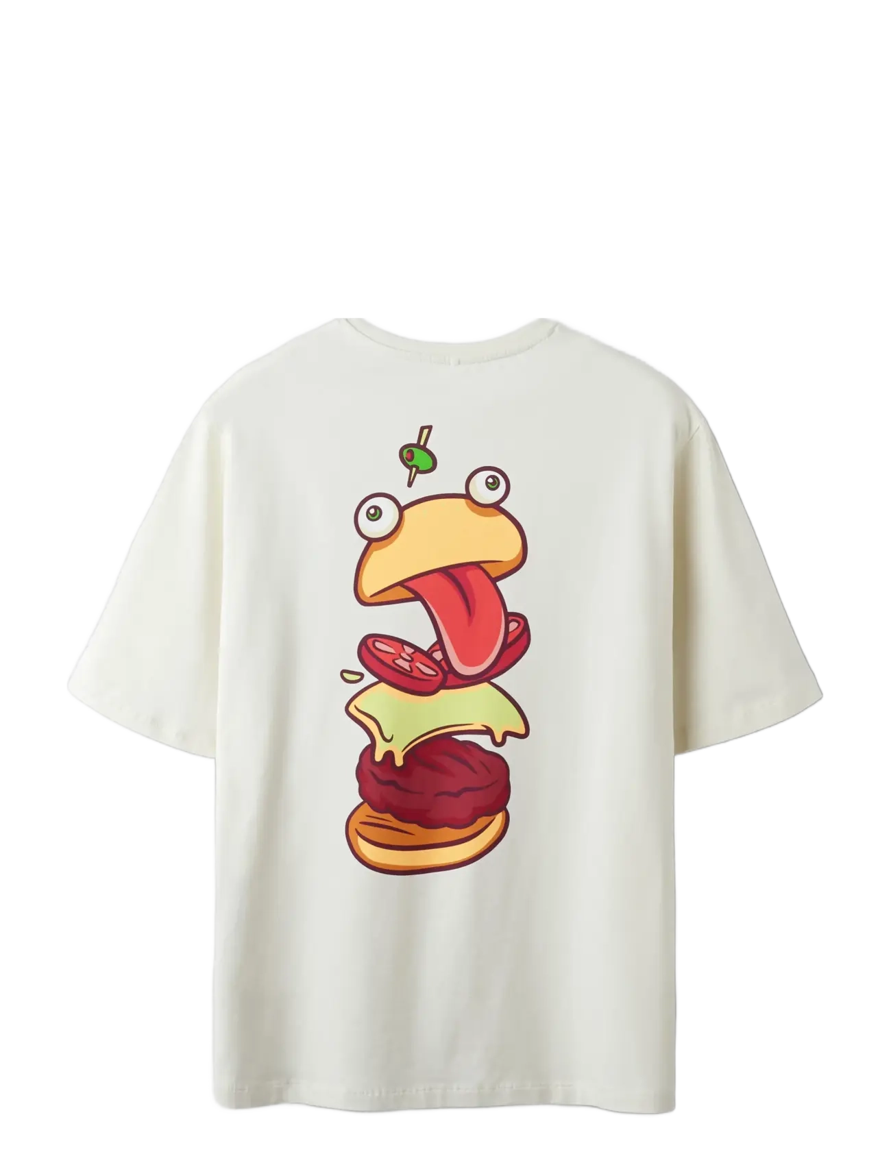 name it - NKMALFRED FORTNITE NREG SS TOP BOX BFU - kortærmede t-shirts - turtledove - 2