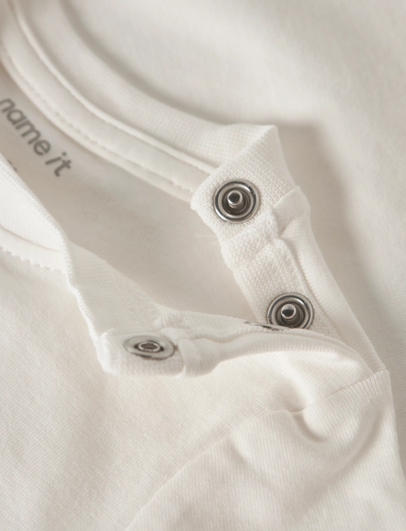 name it - NBMVOBBI LS TOP BOX - langærmede t-shirts - cloud dancer - 2