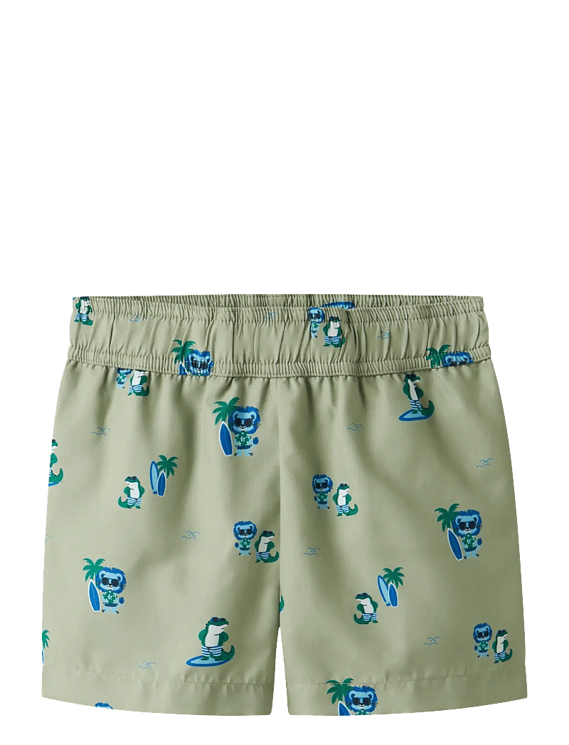 name it - NMMZAKA SWIM SHORTS TB - badebukser - swamp - 1