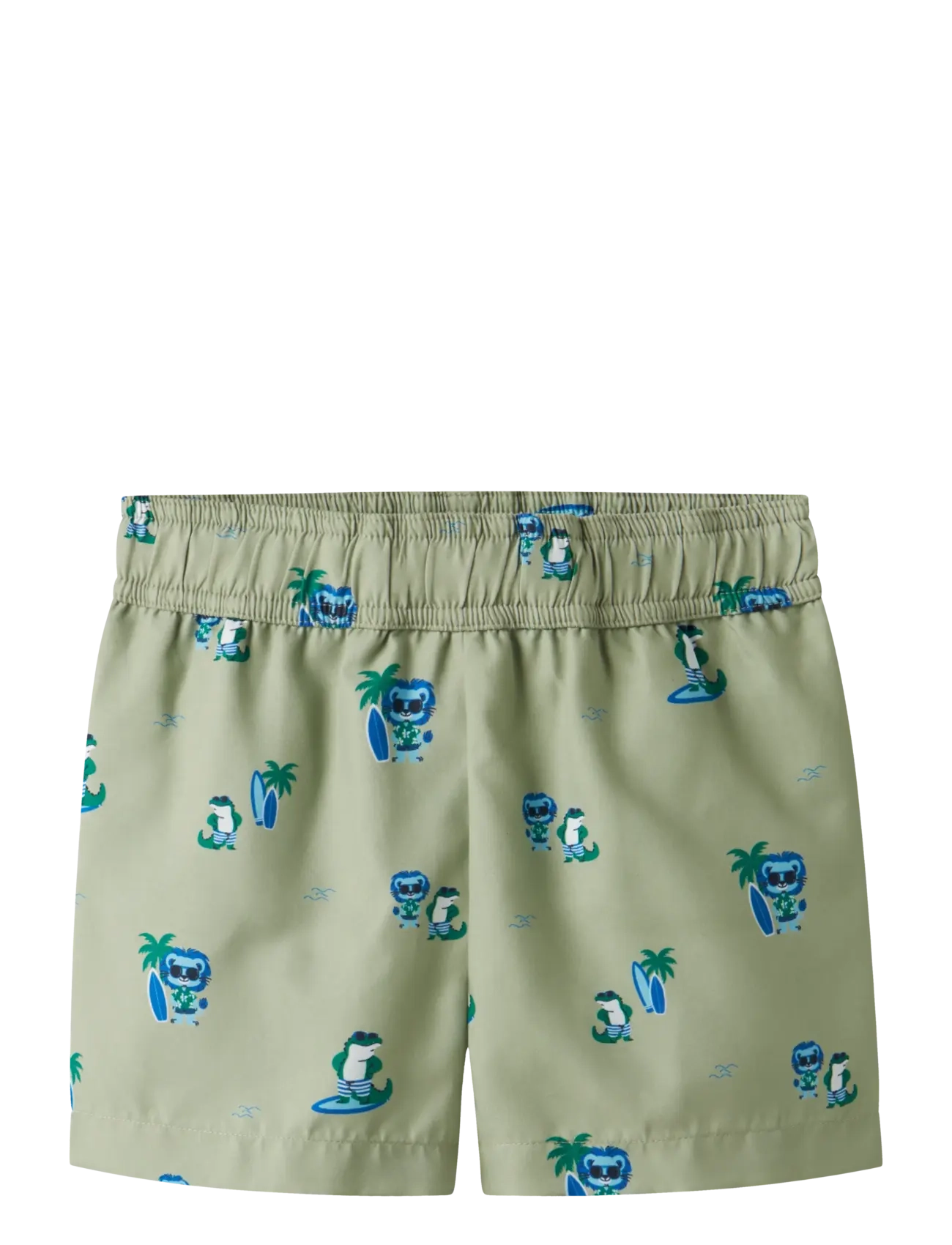 name it NMMZAKA SWIM SHORTS TB - Badetøj - SWAMP / khaki/green