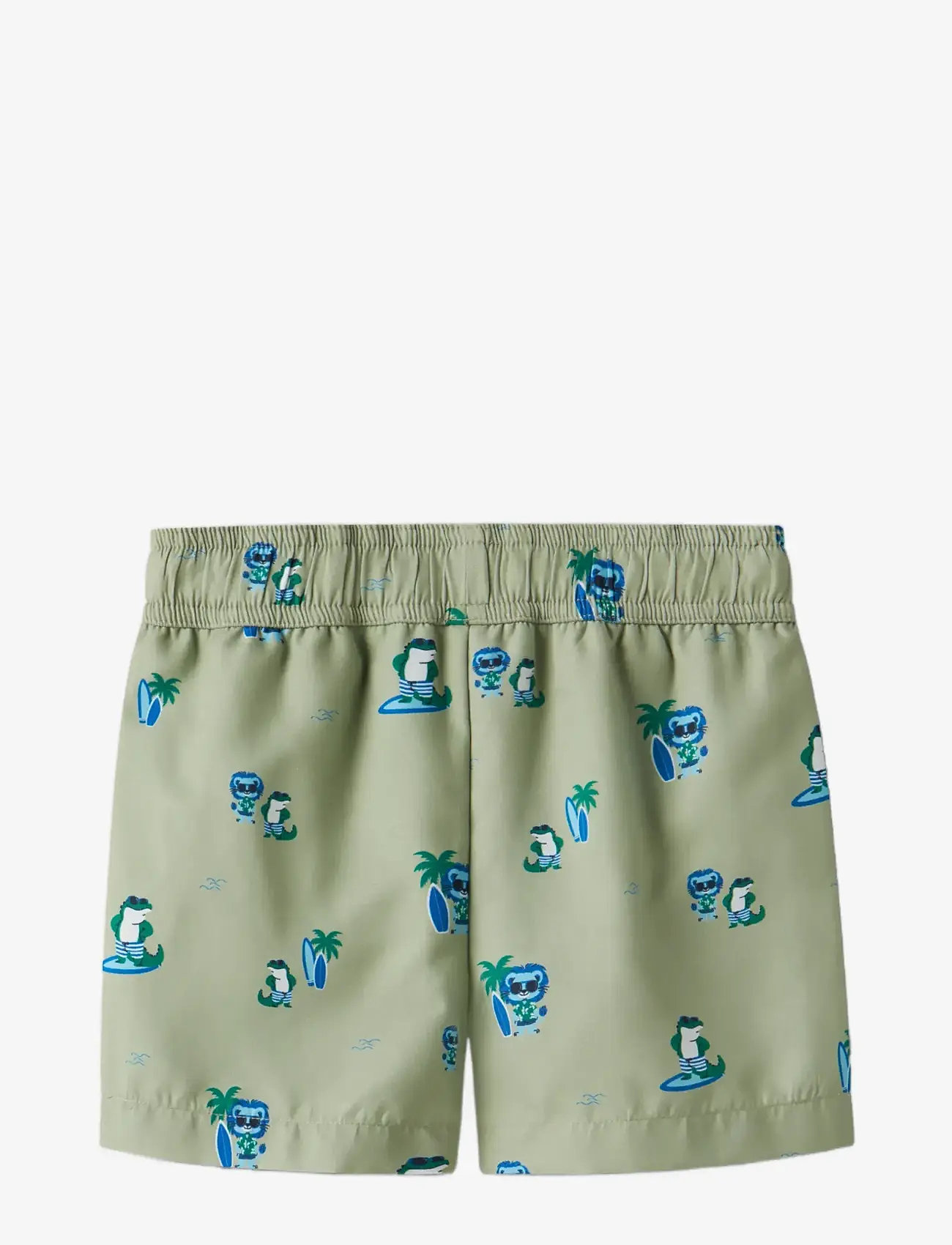 name it - NMMZAKA SWIM SHORTS TB - badebukser - swamp - 2
