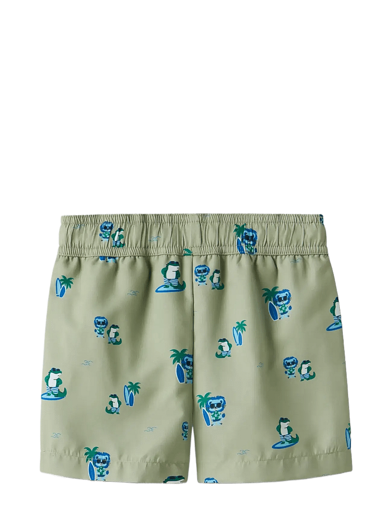name it - NMMZAKA SWIM SHORTS TB - badebukser - swamp - 2