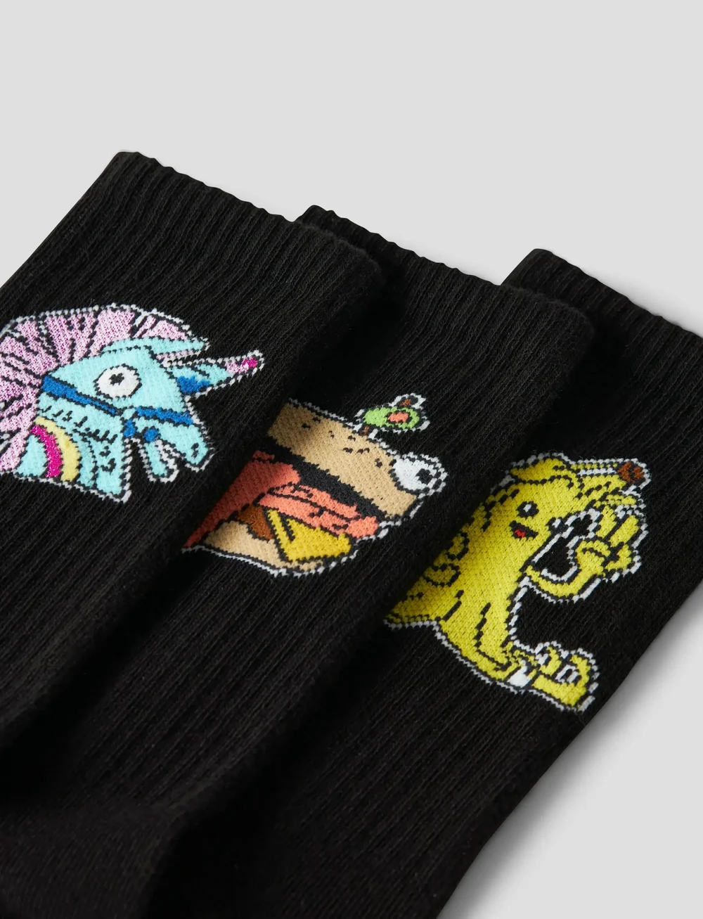 name it - NKMSEPPE FORTNITE 3P TENNISSOCKS BFU - strumpor - black - 3