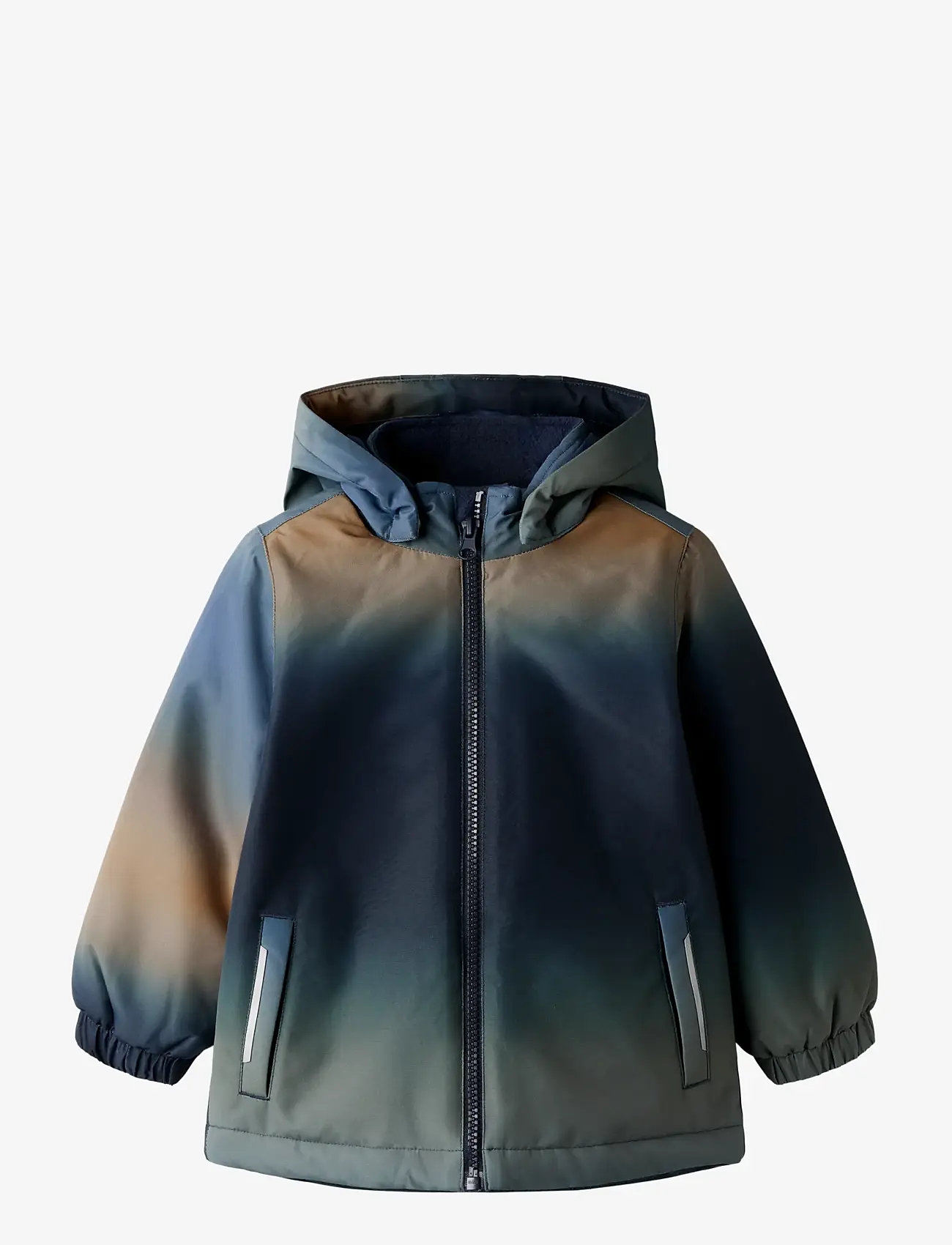 name it - NMMPSNOW10 JACKET AOP FO - dunjakker & forede jakker - dark sapphire - 1