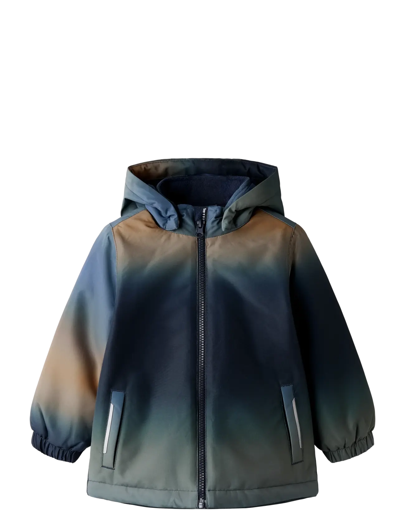 name it NMMPSNOW10 JACKET AOP FO - Efterårsbesparelser - DARK SAPPHIRE / blue