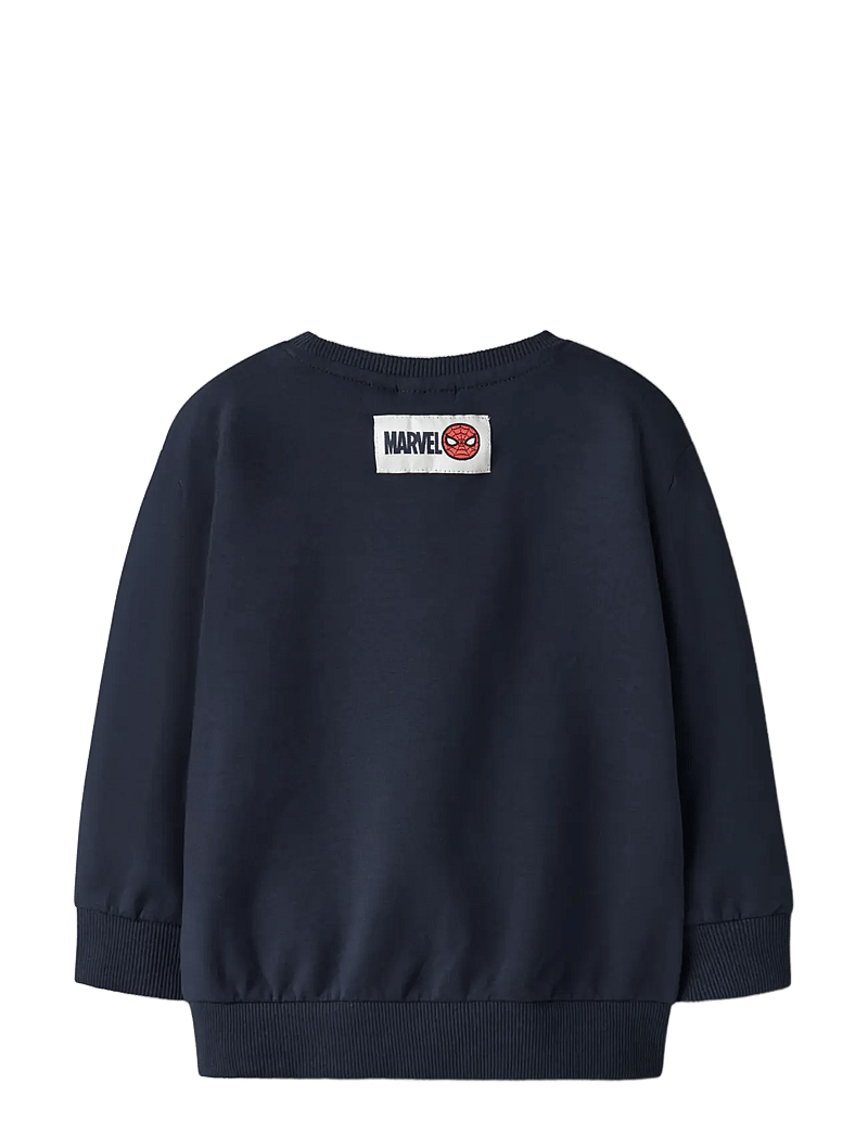 name it - NMMDION SPIDER NREG SWEAT UNB NOOS MAR - sweatshirts - navy blazer - 2