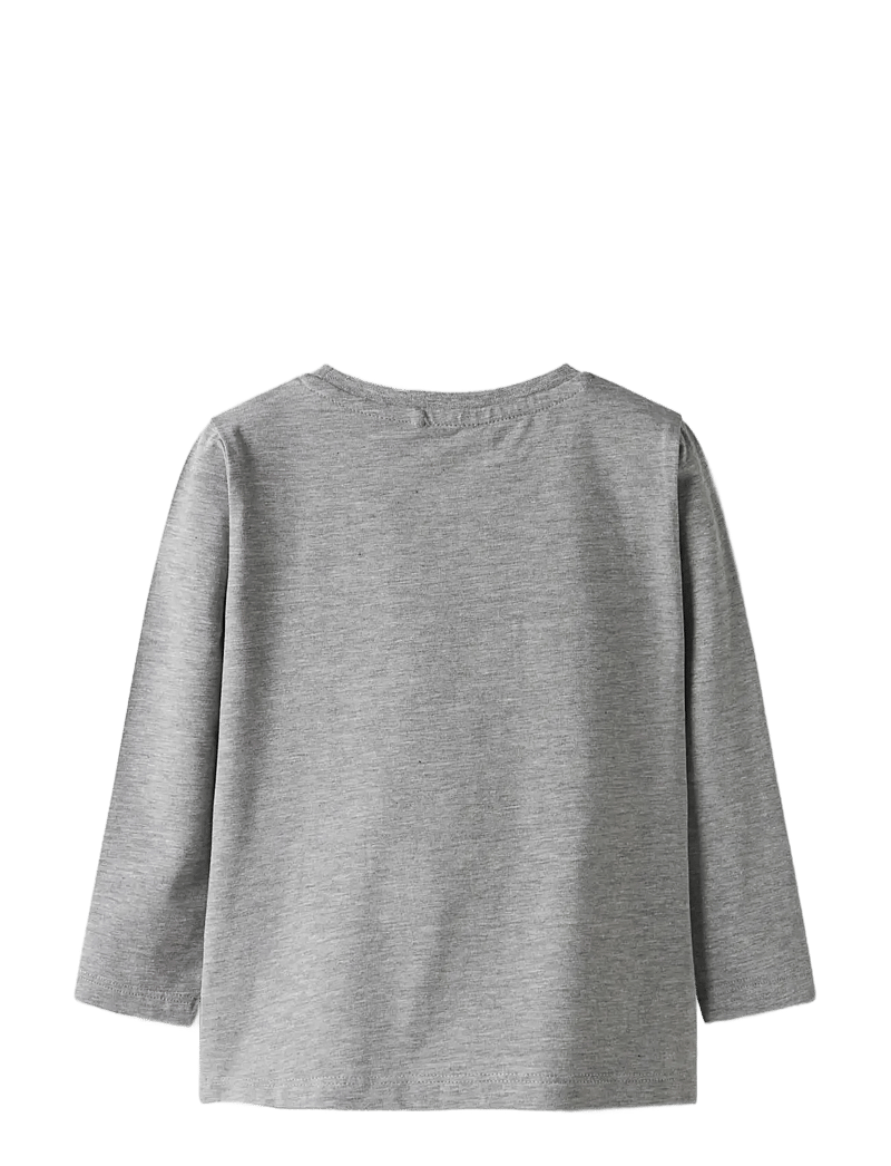 name it - NMMDEEP SPIDER LS NREG TOP BOX NOOS MAR - long-sleeved t-shirts - grey melange - 2