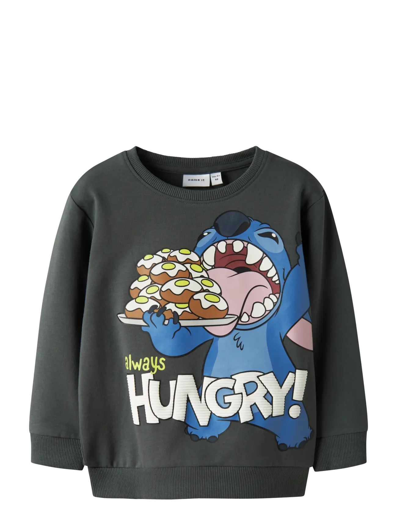 name it NMMDRAVE STITCH NREG SWEAT BRU WDI - Sweatshirts - URBAN CHIC / grey