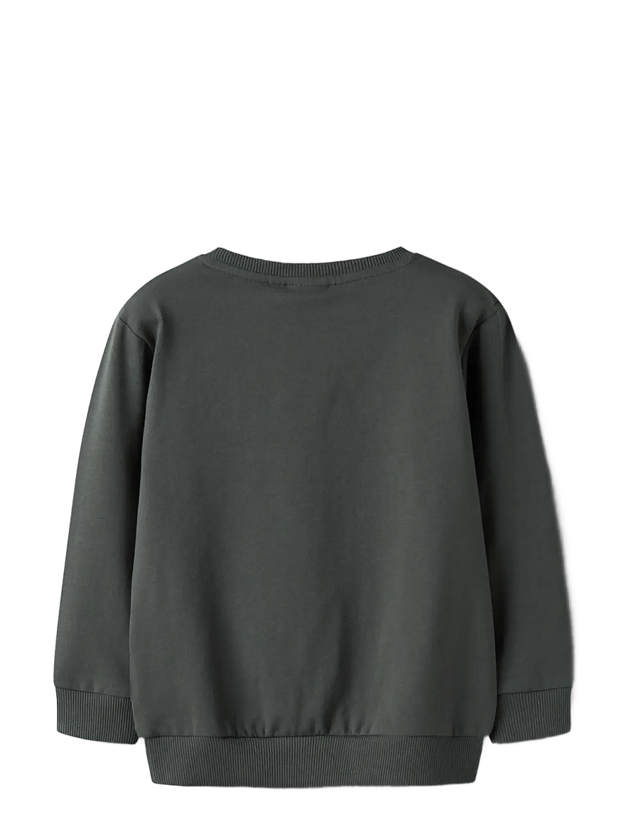 name it - NMMDRAVE STITCH NREG SWEAT BRU WDI - sweatshirts - urban chic - 1
