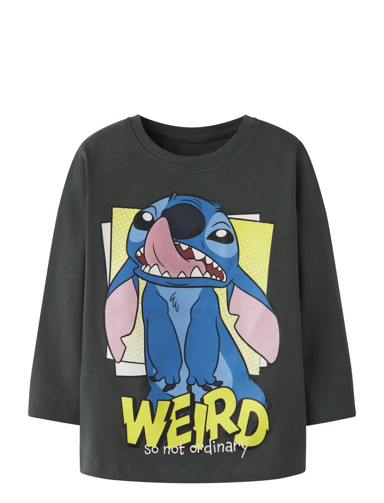 name it NMMDIMITRI STITCH LS NREG TOP WDI - Vis alt - URBAN CHIC / grey