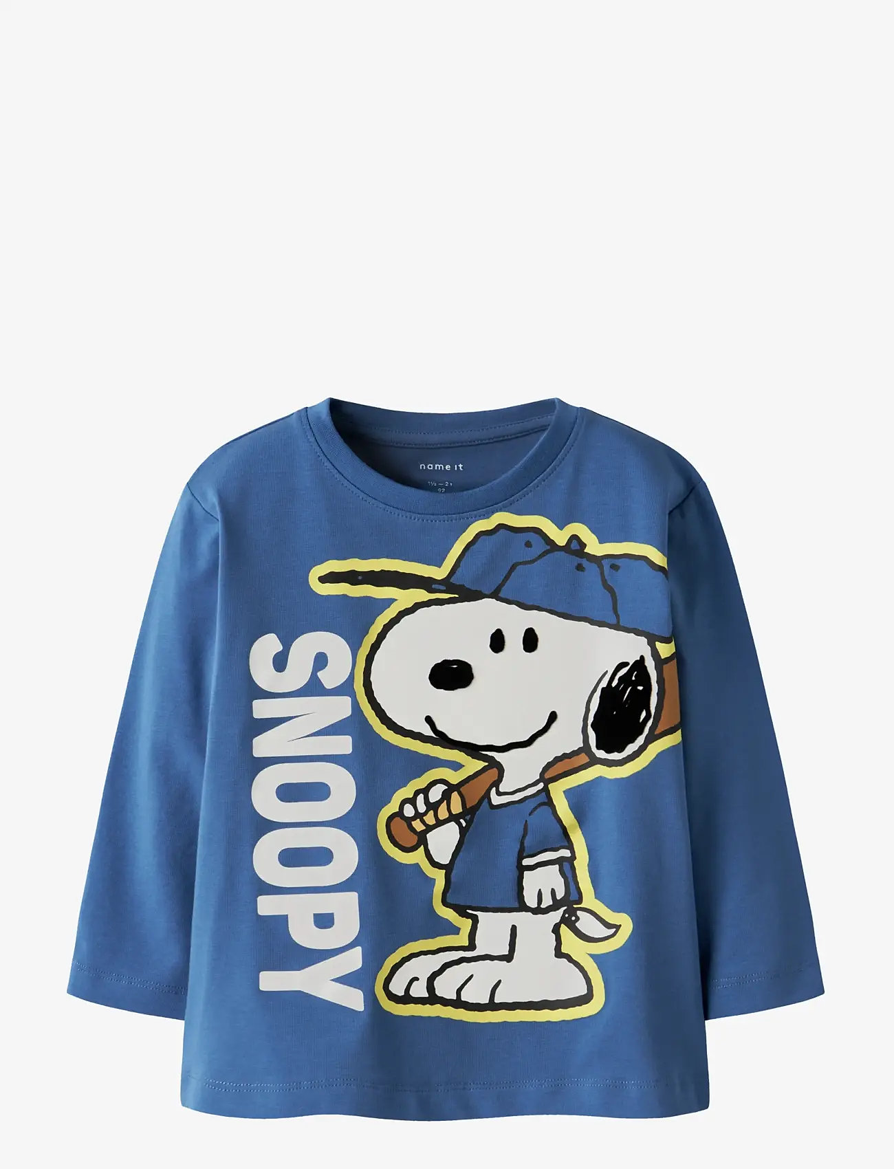 name it - NMMDENIS SNOOPY LS NREG TOP BOX SKY - långärmade t-shirts - delft - 0