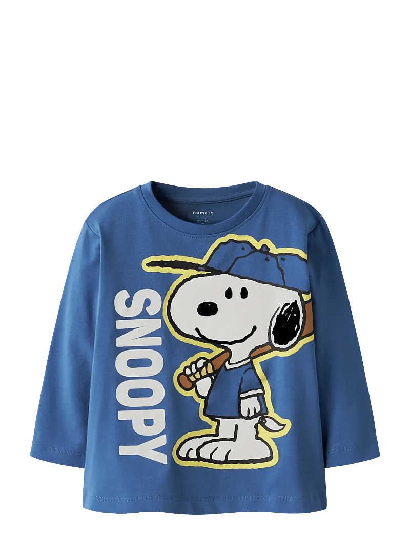 name it - NMMDENIS SNOOPY LS NREG TOP BOX SKY - långärmade t-shirts - delft - 0