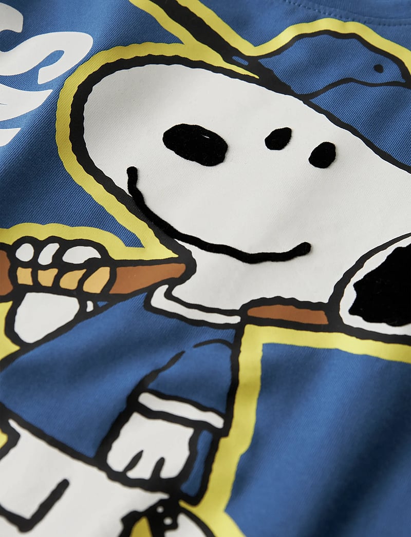 name it - NMMDENIS SNOOPY LS NREG TOP BOX SKY - långärmade t-shirts - delft - 2