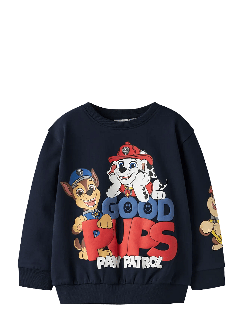 name it - NMMJEEP PAW NREG SWEAT BRU NOOS CPLG - sweatshirts - navy blazer - 1