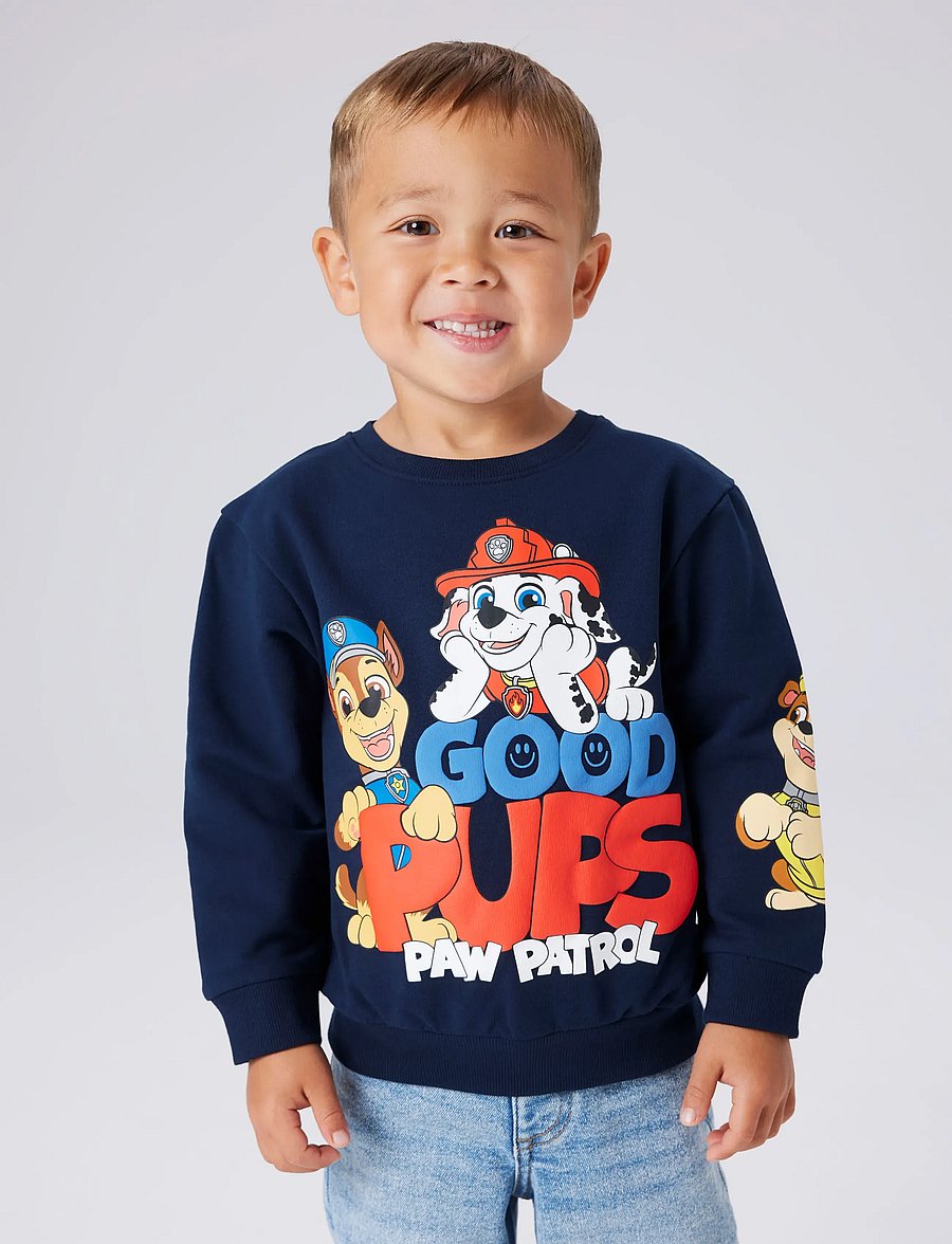 name it - NMMJEEP PAW NREG SWEAT BRU NOOS CPLG - sweatshirts - navy blazer - 4