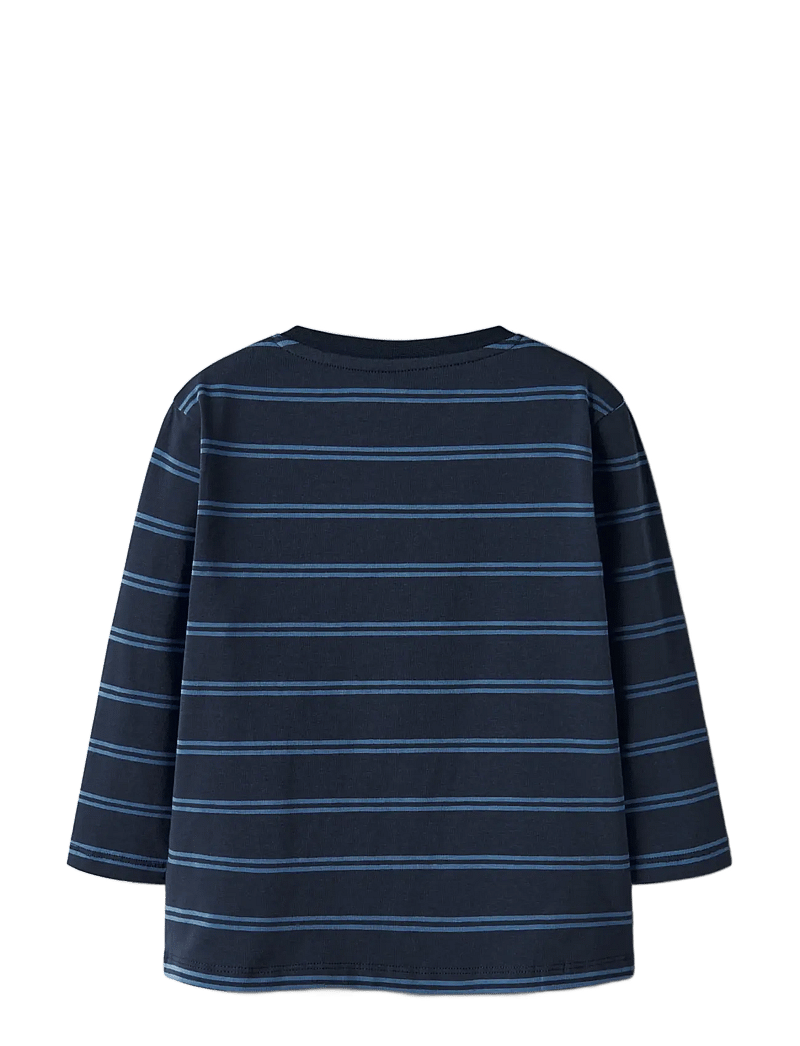 name it - NMMJOSHUE PAW LS NREG TOP NOOS CPLG - langærmede t-shirts - navy blazer - 2