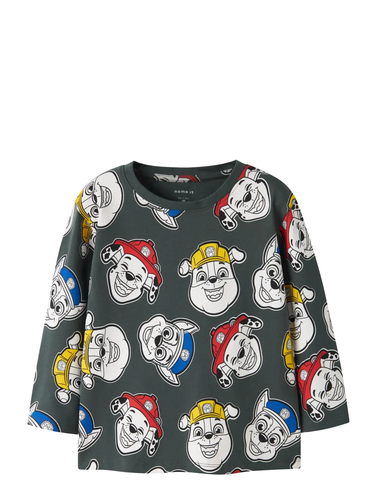 name it NMMJORGEN PAW LS NREG TOP CPLG - Neuheiten - URBAN CHIC / grey