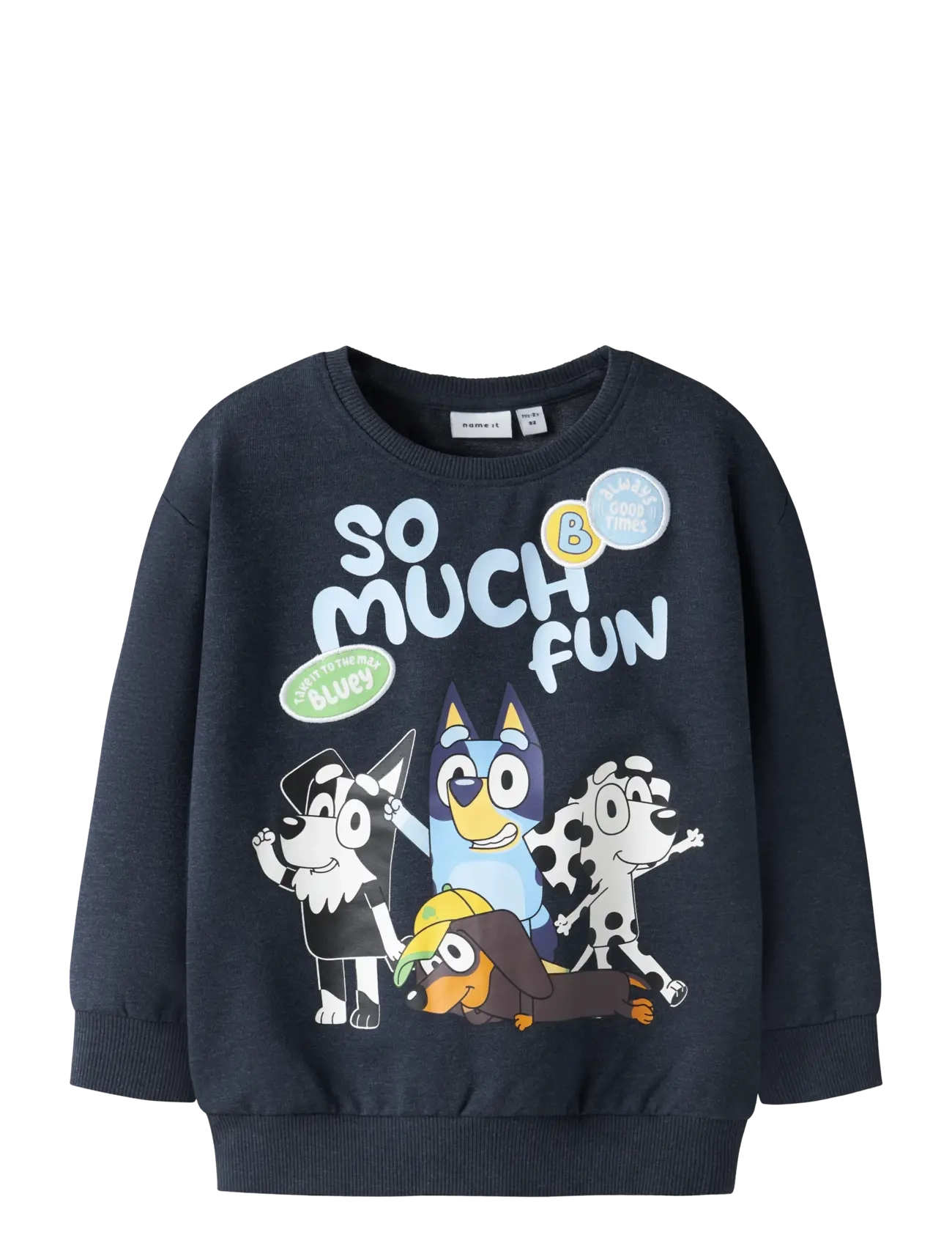name it NMMJARED BLUEY NREG SWEAT UNB SKY - 4 for 3 - NAVY BLAZER / navy