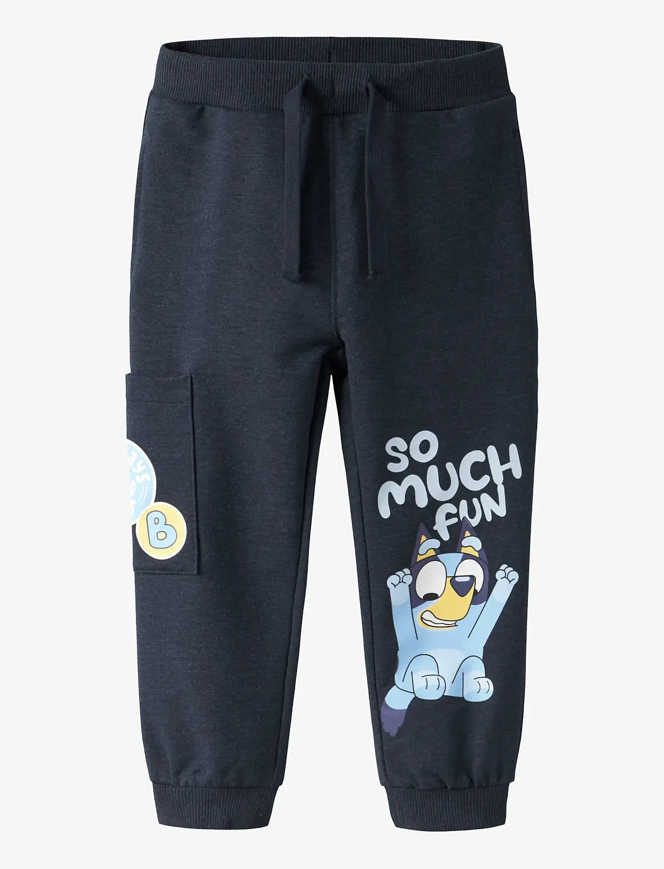 name it - NMMJARED BLUEY NREG SWE PANTS UNB SKY - sweatpants - navy blazer - 1
