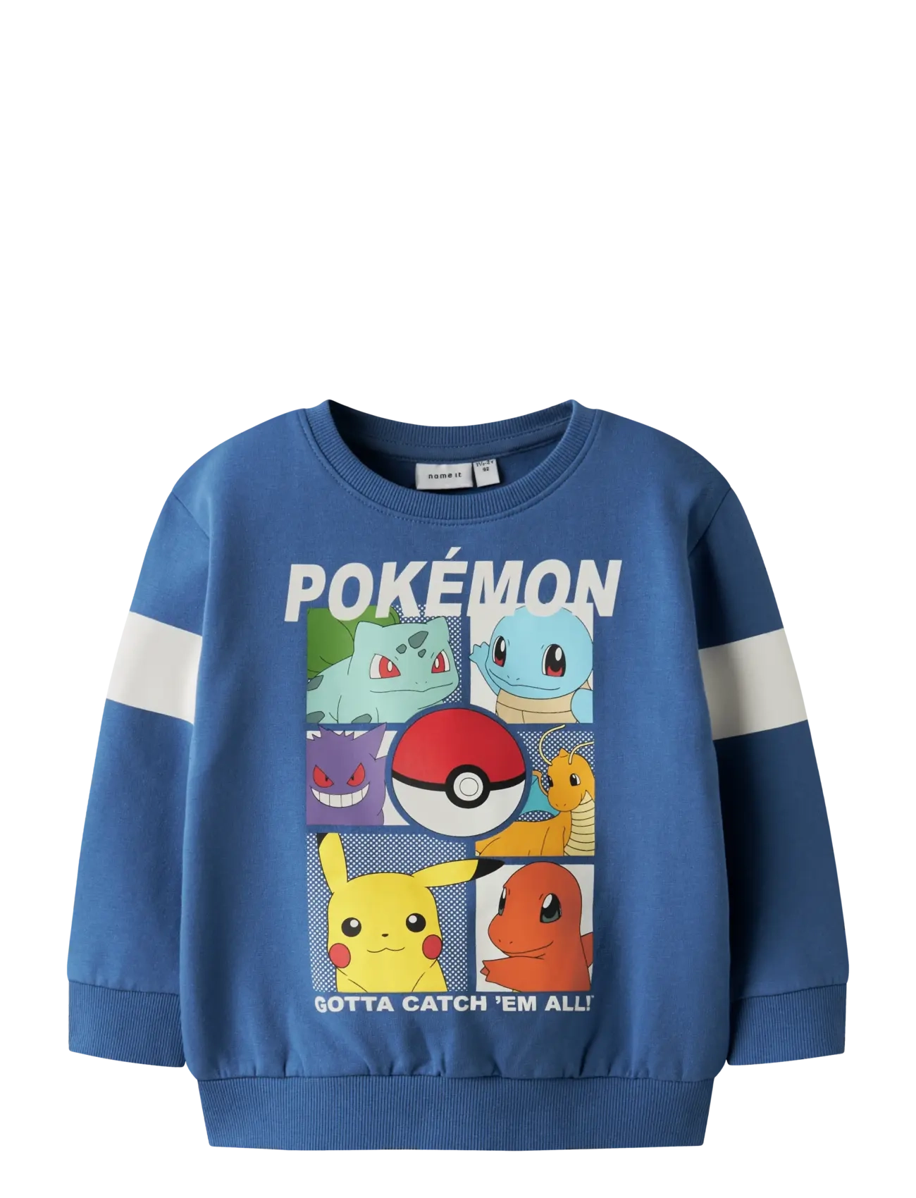name it NMMJUSSY POKEMON NREG SWEAT BRU NOOS SKY - Alussärgid - DELFT / blue