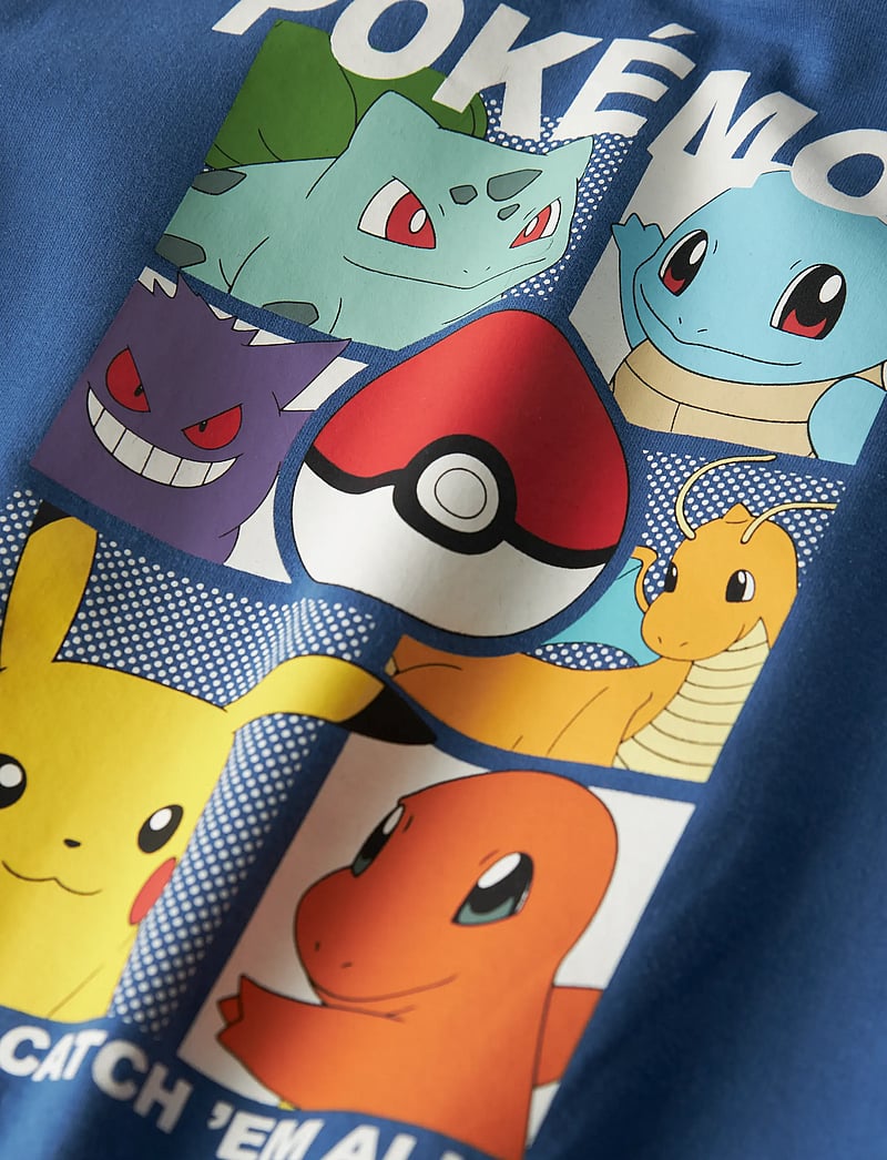 name it - NMMJUSSY POKEMON NREG SWEAT BRU NOOS SKY - sweatshirts - delft - 3