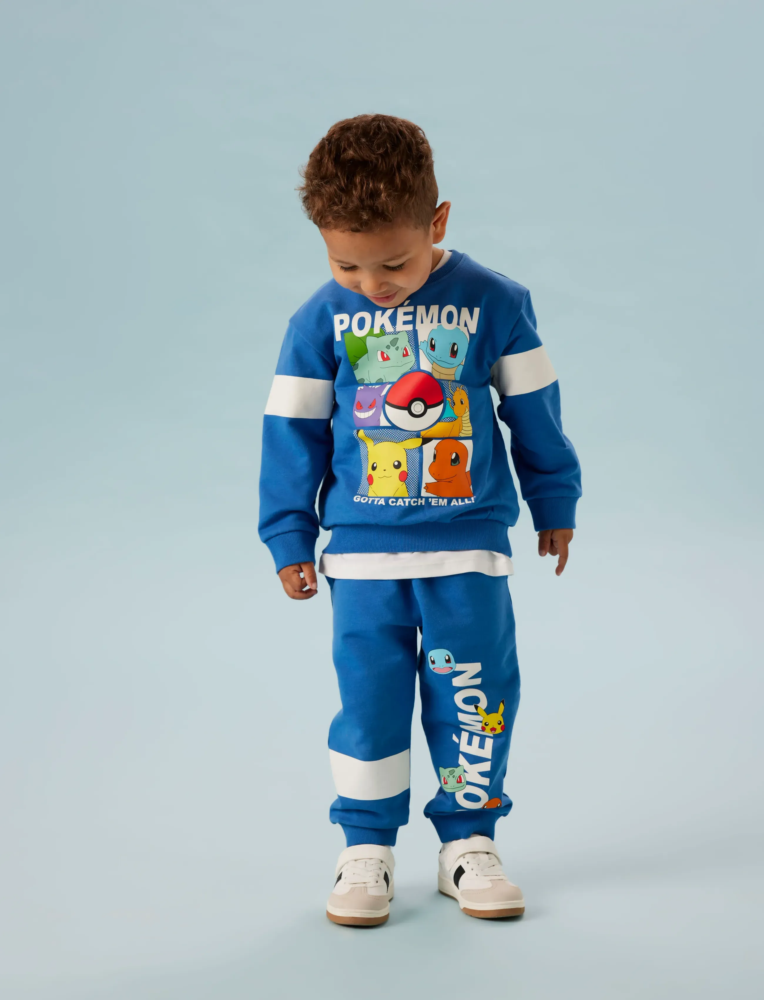 name it - NMMJUSSY POKEMON NREG SWEAT BRU NOOS SKY - sweatshirts - delft - 4